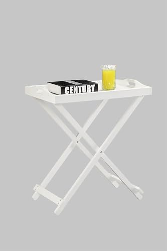Convenience Concepts Designs2Go Tray Table, White - color: White