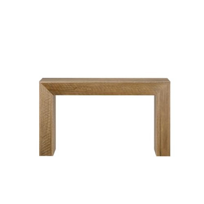 Plank+Beam Camden Console Table, 56 Inch, Rustic Barnwood Brown | Low-VOC Finish, Rustic Finish, Solid Wood - color: Rustic Honey, size: 56 Inch without Shelf