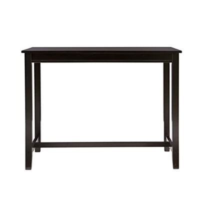 Linon Claridge Black 36 inch Height Bar Table - color: Black, size: Counter Height