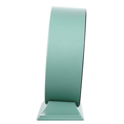 Tinload 4.5" Antique Retro Analog Alarm Clock, Small Silent Bedside Desk Clock with Manual Light, Battery Operated, Snooze, for Living Room, Bedroom, Bedside, Desk(Green) - color: Green