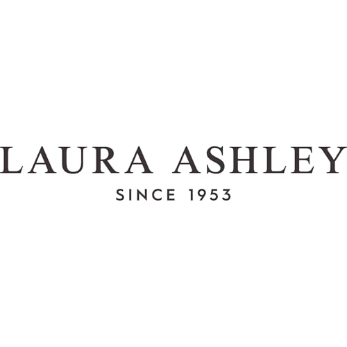 Laura Ashley - Twin Comforter Set, Bedding Set Includes Matching Bed Sheets, Sham & Pillowcase, Medium Weight, Oeko-TEX Certified (Anja Blue) - color: Anja Blue, size: Twin