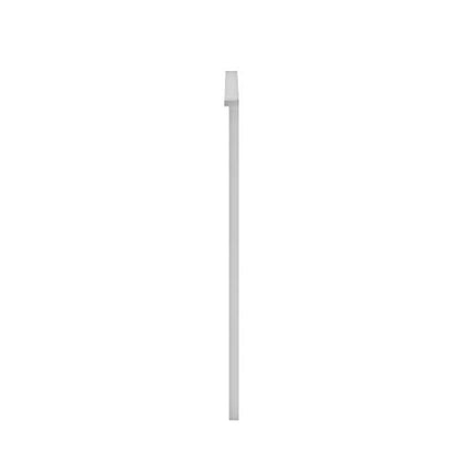 Farmhouse Style Wood Panel Headboard in Gloss White - Queen Size - color: Gloss White, size: Queen