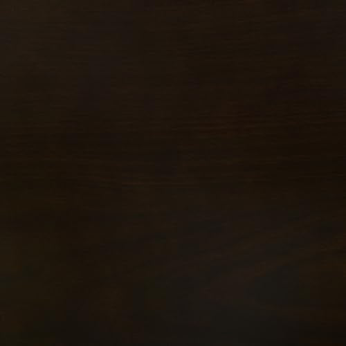 Coaster Home Furnishings 3-Piece Round Wood Dining Room Set Drop Leaf Extension Table Ladder Back Side Chairs Upholstered Seat Cushions Cappuccino and Tan 130005
