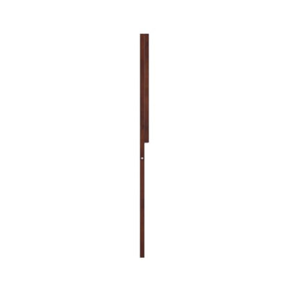 AFI, Canyon Queen Solid Wood Rustic Farmhouse Headboard, Walnut - color: Walnut, size: Queen (U.S. Standard)