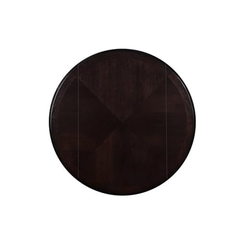 New Classic Furniture Gia 3-Piece Drop Leaf Counter Table Set with 2 Chairs, 42-Inch, Ebony - color: Ebony, size: Counter Set
