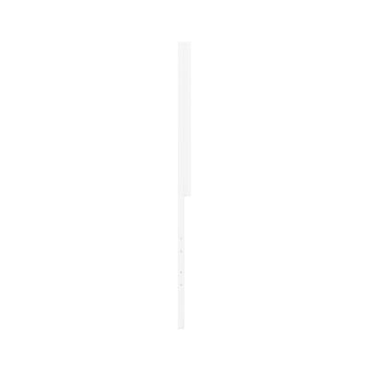 AFI, Canyon Full Solid Wood Rustic Farmhouse Headboard, White - color: White, size: Full