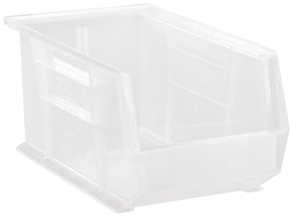 HE HUDSON EXCHANGE 15" x 8" x 7" Plastic Stackable Storage Bin, Clear - color: Clear, size: 1 Pack