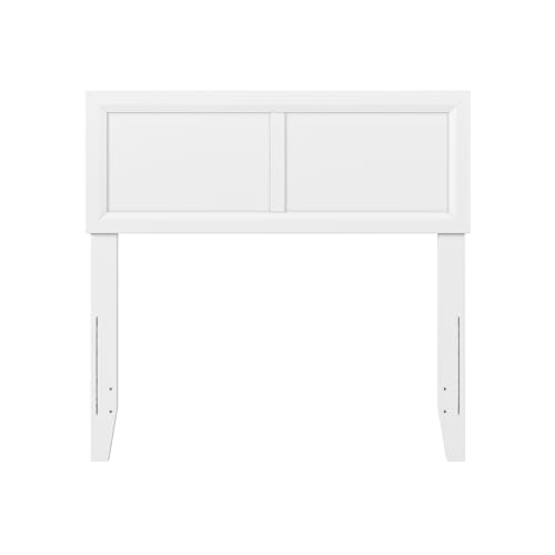 AFI, Sophia Adjustable Modern Twin Wood Headboard, White - color: White, size: Twin