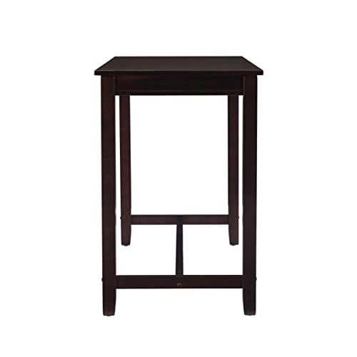 Linon 36 inch Height Pub Claridge Table, Walnut Counter - color: Walnut, size: Counter Height
