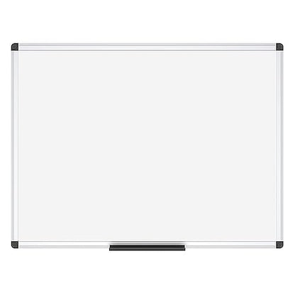 VIZ-PRO Magnetic Dry Erase Board, 24 X 18 Inches, Silver Aluminium Frame - size: 24 X 18 Inches