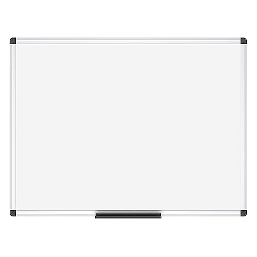 VIZ-PRO Magnetic Dry Erase Board, 24 X 18 Inches, Silver Aluminium Frame - size: 24 X 18 Inches
