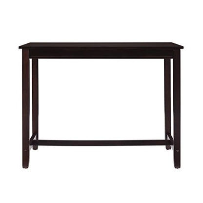 Linon 36 inch Height Pub Claridge Table, Walnut Counter - color: Walnut, size: Counter Height