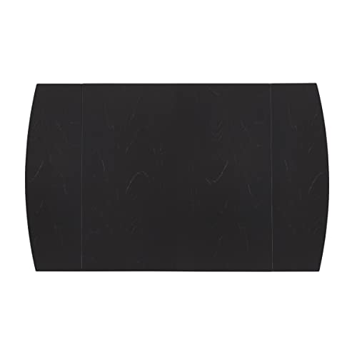 Linon Torino Black Wood 30" Square Drop Leaf Table - 30" X 48" Fully Extended - color: Black