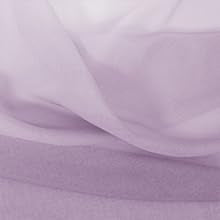 DWCN Faux Linen Ombre Sheer Curtains - 96 inches Long Gradient Semi Voile Curtains for Bedroom and Living Room, Set of 2 Grommet Top Window Curtain Panels, 52 x 96 Inches Long, Lavender - color: Lavender, size: 52"W x 96"L (Pack of 2)
