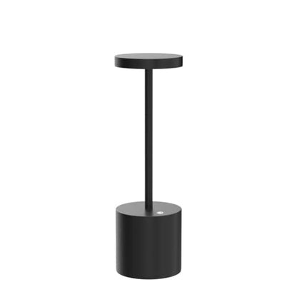 2Pack Cordless Table Lamp, Rechargeable LED Battery 5000mAh Metal USB Portable Powered Desk Lamp, 3 Levels Brightness Light for Restaurants Outdoor (2pack 10.25in Black) | Battery 5000mAh Metal USB Portable Powered Desk Lamp, 3 Levels Brightness Light for