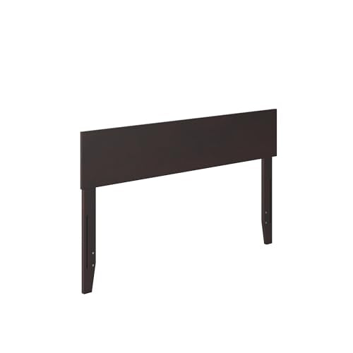AFI, Orlando Full Adjustable Modern Solid Wood Panel Headboard, Espresso - color: Espresso, size: Full