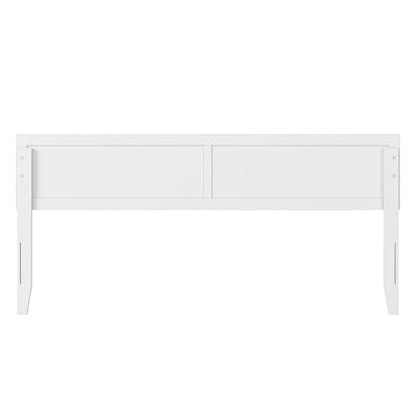 AFI, Sophia Adjustable Modern King Wood Headboard, White - color: White, size: King (U.S. Standard)