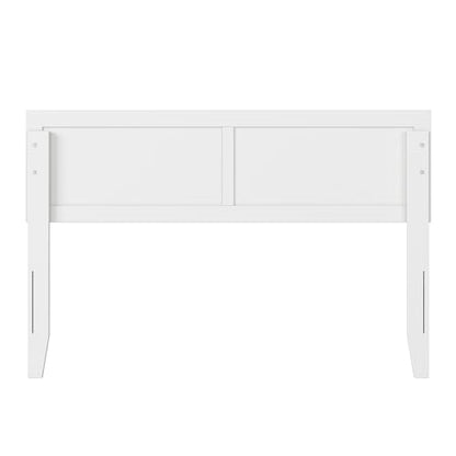 AFI, Sophia Adjustable Modern Full Wood Headboard, White - color: White, size: Full