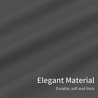 Easy-Going Thermal Grommet Blackout Curtains, 2 Panels 46x63 in, Grey | Washable Grommet Top Window Drapes for Bedroom and Living Room, Noise Reduction, Room Darkening - color: Grey, size: 46"W x 63"L (Pack of 2)