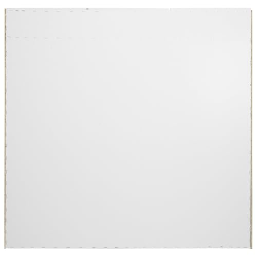 Design House Cyprus 30-in. Wide Medicine Cabinet, 3 Frameless Mirrored Doors, 2 Adjustable Shelves, Pre-Assembled, Surface or Recess Mounted, White, 30.0 in. W x 4.4 in. D x 30.0 in. H, 59749 | Adjustable Shelves, Wall Mount, Contemporary/Modern, Wood, Ba