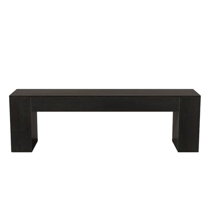LITTLE TREE 70.8" TV Stand, Wooden Entertainment Center, Low TV Console Table for TVs Up to 80", Modern Chic Entertainment Center for Living Room, Bedroom, Apartment, Black, Easy Assembly