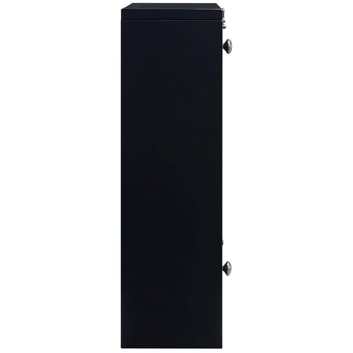 SEI Furniture Wall Mount Laptop Desk - Universal Style, Black