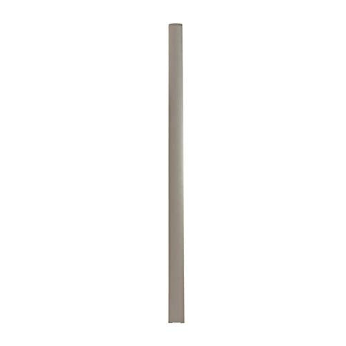 GOF Partition Part : End Bar 4ft / 48" H, end Cover Full Fabric/Partial Glass Panels, end bar Workplace Room Divider - size: 48"H End Bar