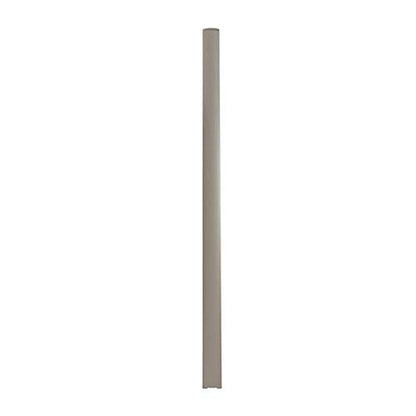 GOF Partition Part : End Bar 4ft / 48" H, end Cover Full Fabric/Partial Glass Panels, end bar Workplace Room Divider - size: 48"H End Bar