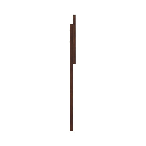 AFI, Sophia Adjustable Modern Queen Wood Headboard, Walnut - color: Walnut, size: Queen (U.S. Standard)