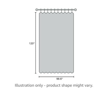 NICETOWN Room Divider Heavy Curtain Screen Partitions, Basement Hospital Medical Clinic Spa Lab Cubicle Divider Privacy Screen, Patio Door Curtain (Peacock Blue, 1 Panel, 8.3ft Wide x 10ft Long) - color: Peacock Blue, size: 100"W x 120"L (Pack of 1)