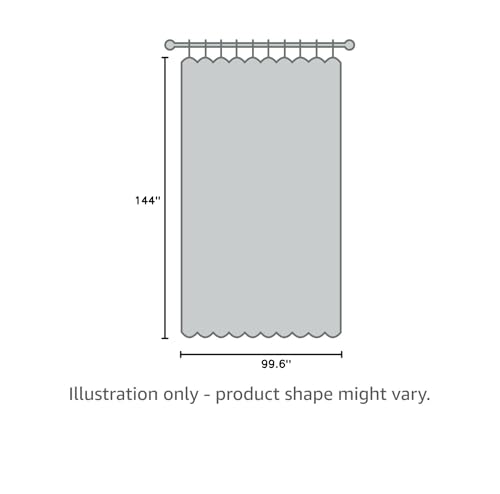NICETOWN Room Divider Heavy Curtain Screen Partitions, Basement Hospital Medical Clinic Spa Lab Cubicle Divider Privacy Screen, Patio Door Curtain (Peacock Blue, 1 Panel, 8.3ft Wide x 12ft Long) - color: Peacock Blue, size: 100"W x 144"L (Pack of 1)