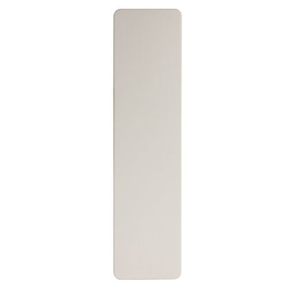EMMA + OLIVER 6-Foot White Plastic Folding Table | Lightweight, Easy Storage, Event and Banquet Table - color: Granite White