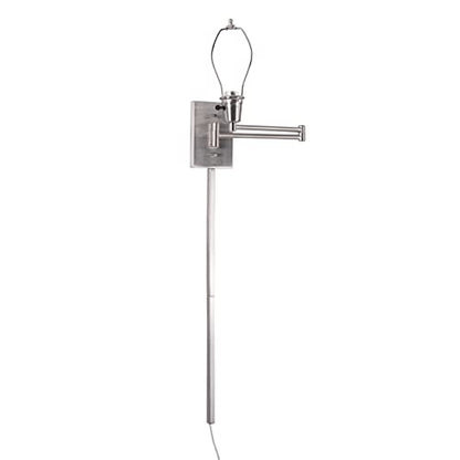 Kenroy Home 30110BS Simplicity Wall Swing Arms, Medium, Brushed Steel