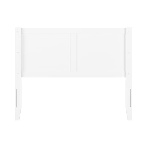 AFI, Canyon Full Solid Wood Rustic Farmhouse Headboard, White - color: White, size: Full