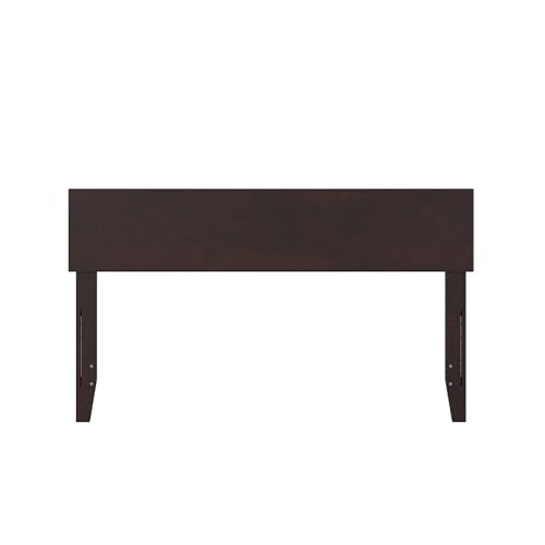 AFI, Orlando Full Adjustable Modern Solid Wood Panel Headboard, Espresso - color: Espresso, size: Full