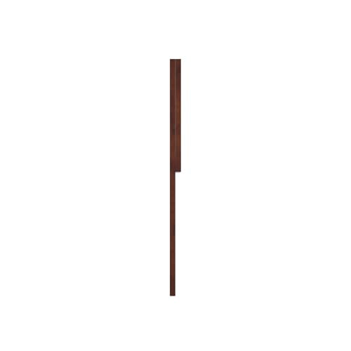 AFI, Canyon Twin Solid Wood Rustic Farmhouse Headboard, Walnut - color: Walnut, size: Twin