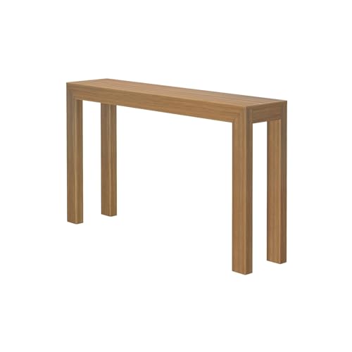 Plank+Beam Modern Console Table, 56 Inch, Pecan | Non-Toxic Finishes, Versatile Design, Modern Design, Easy Assembly, Modern Style, Quick Setup, Solid Wood - color: Pecan, size: 56 Inch