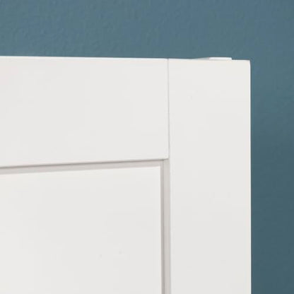Sauder Miscellaneous Tall Storage Cabinet, Kitchen Pantry, Single Door with Adjustable Shelves, White Finish - color: White