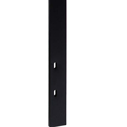 EMMA + OLIVER Tufted Upholstered Queen Size Headboard in Black Fabric - color: Black, size: Queen