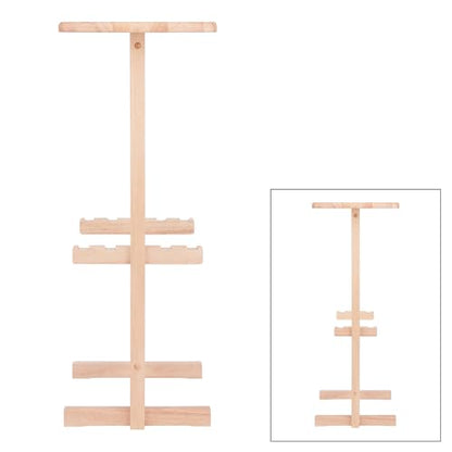 Winsome Riley Snack Table Rack in Natural Finish - color: Natural