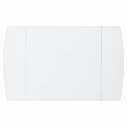 Torino Three Piece Drop Leaf Dining Set in White with Beige Upholstered Seats by Linon - color: White Set