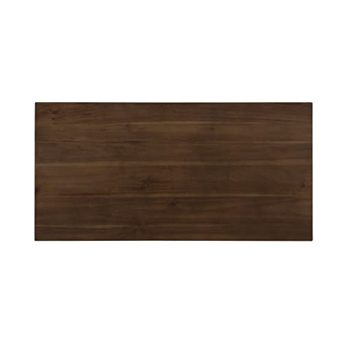 Linon Claridge Rustic Brown 42 inch Height Pub Bar Table - color: Rustic Brown, size: Bar Height
