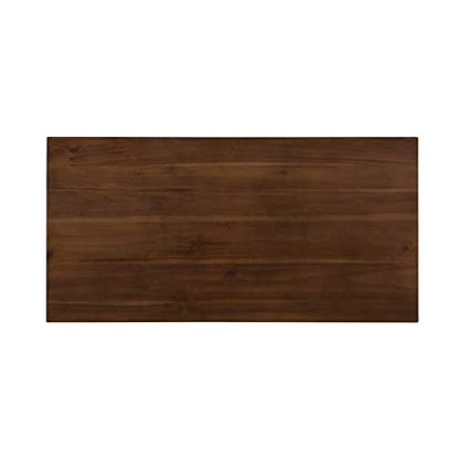 Linon Claridge Rustic Brown 42 inch Height Pub Bar Table - color: Rustic Brown, size: Bar Height