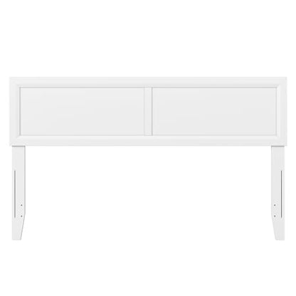 AFI, Sophia Adjustable Modern Queen Wood Headboard, White - color: White, size: Queen (U.S. Standard)