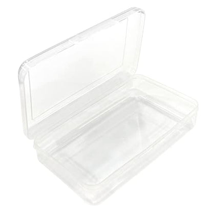 Ykimok Large Capacity Clear Pencil Case, Plastic Pencil Boxes Stackable Design, Supply Boxes for Kids Boys School Classroom,1 Pack