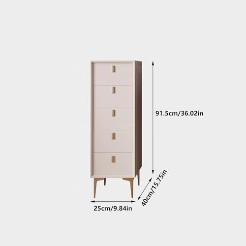 Organizer Drawers Chest of Drawers Bedroom Modern Storage Against Wall Extremely Narrow Wooden Organiser Hallway Entryway,Pink-a