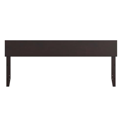 AFI, Orlando King Adjustable Modern Solid Wood Panel Headboard, Espresso - color: Espresso, size: King (U.S. Standard)
