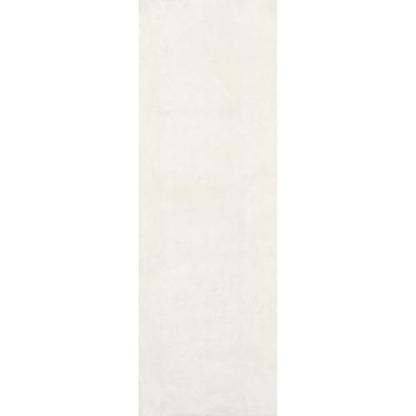 nuLOOM Loni Off White Solid Washable Runner Rug, 2' x 6' - color: Off White, size: 2'6" x 6' (Rectangular)