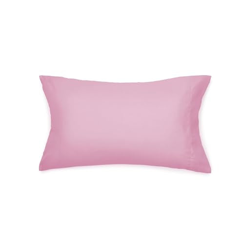 Amazon Basics 5-Piece Soft, Easy-Wash Microfiber Kid's Bed-in-a-Bag Bedding Set with Sheet and Comforter, Twin, Pink, Solid - color: Pink, size: Twin