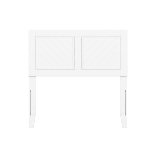 AFI, Canyon Twin Solid Wood Rustic Farmhouse Headboard, White - color: White, size: Twin